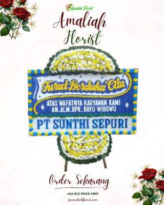 Papan Bunga Duka di Maitara Utara